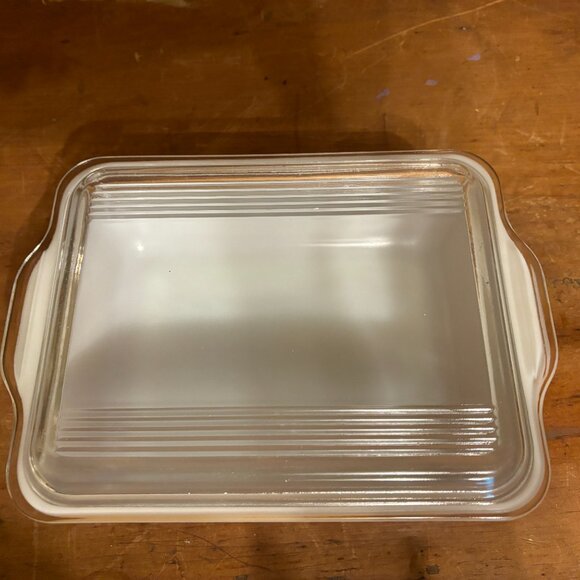 Old Orchard Pyrex Casserole Dish - Picture 2 of 4